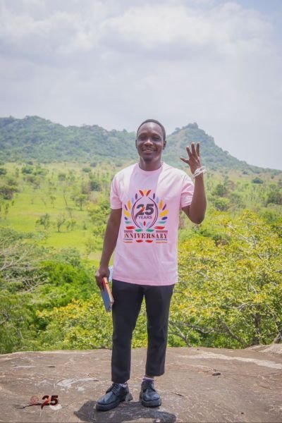A Gracedew student taking in the landscape on a nature excursion